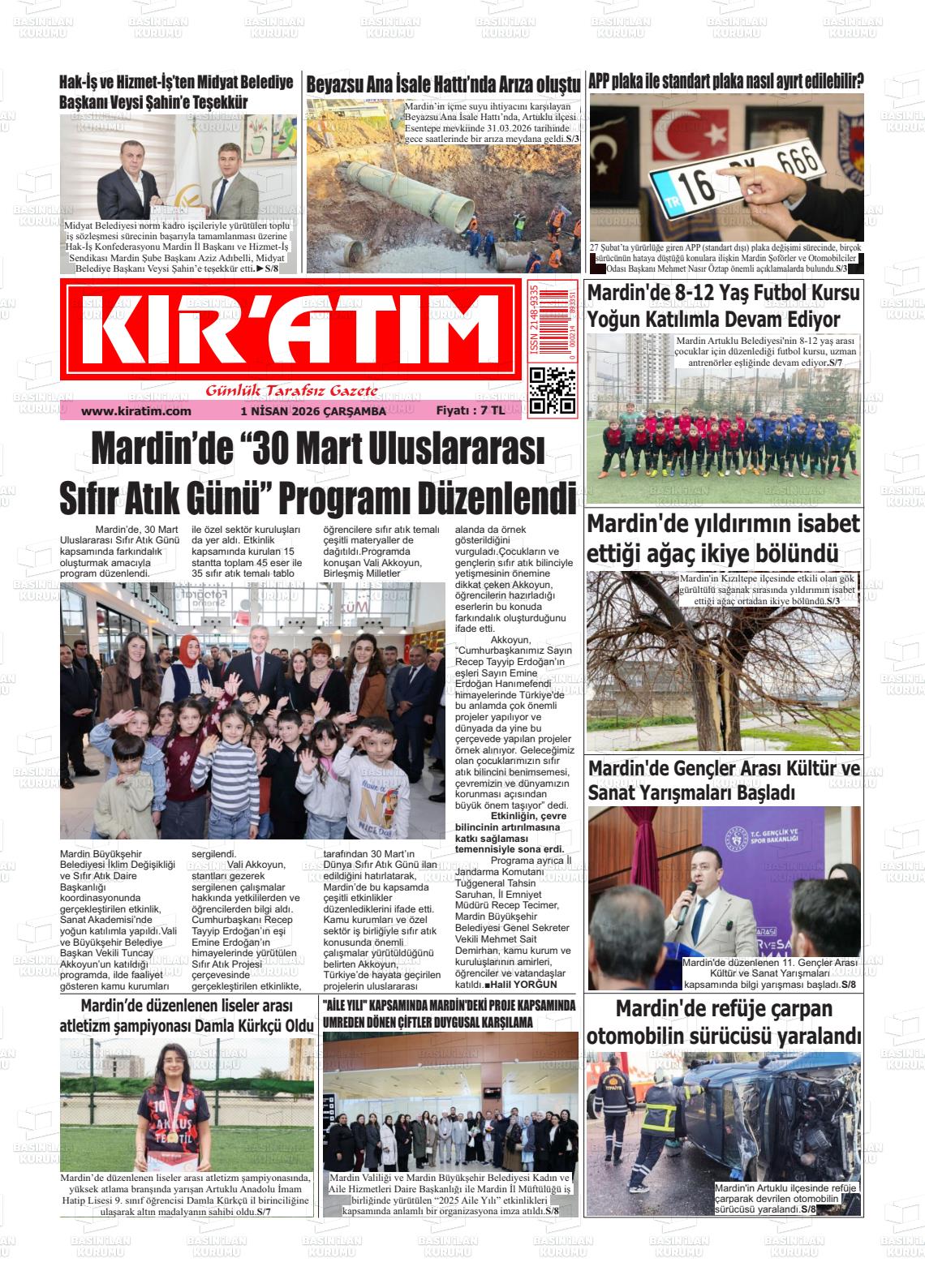 Mardin Kiratim 01.04.2026