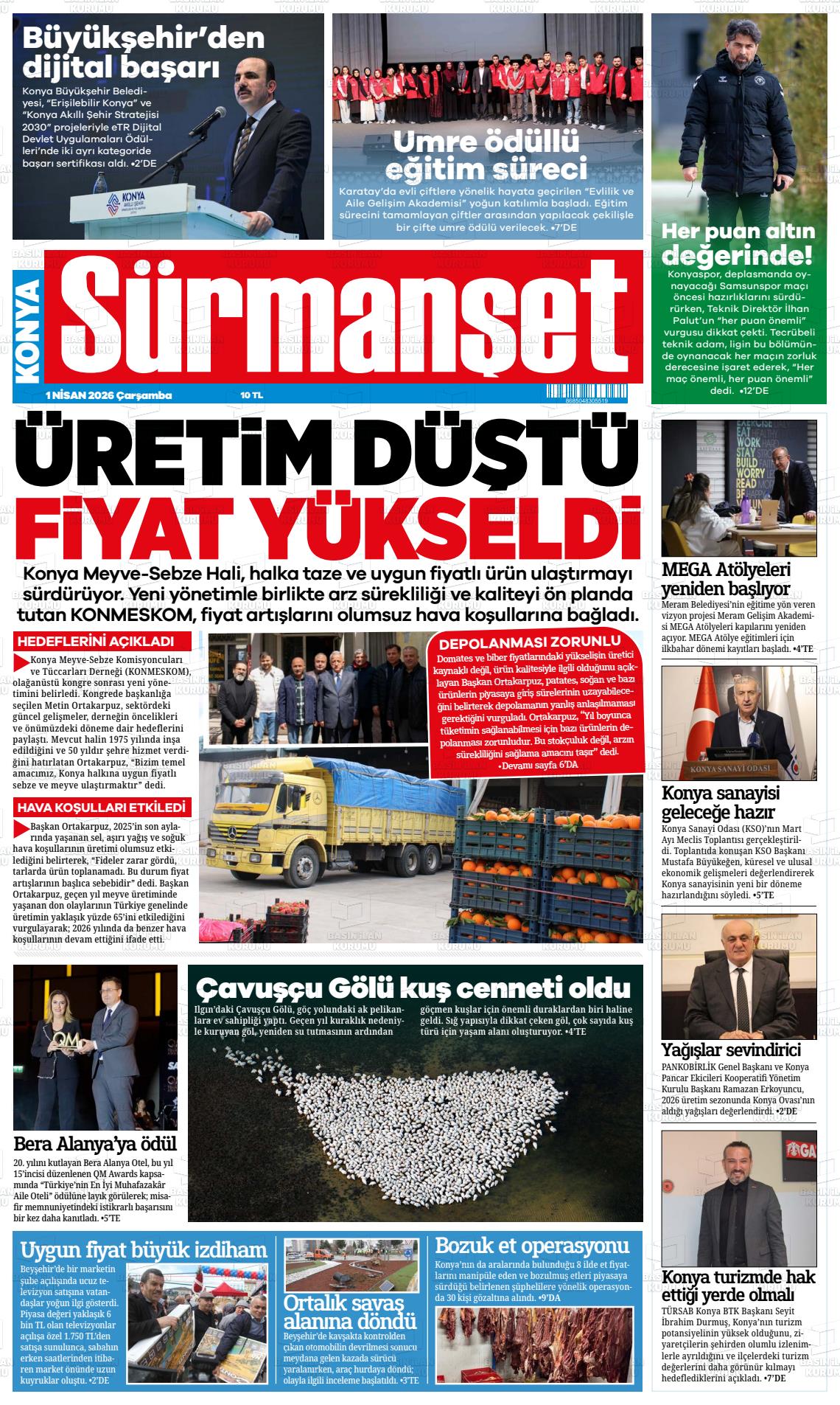 Konya Ninsesi 01.04.2026