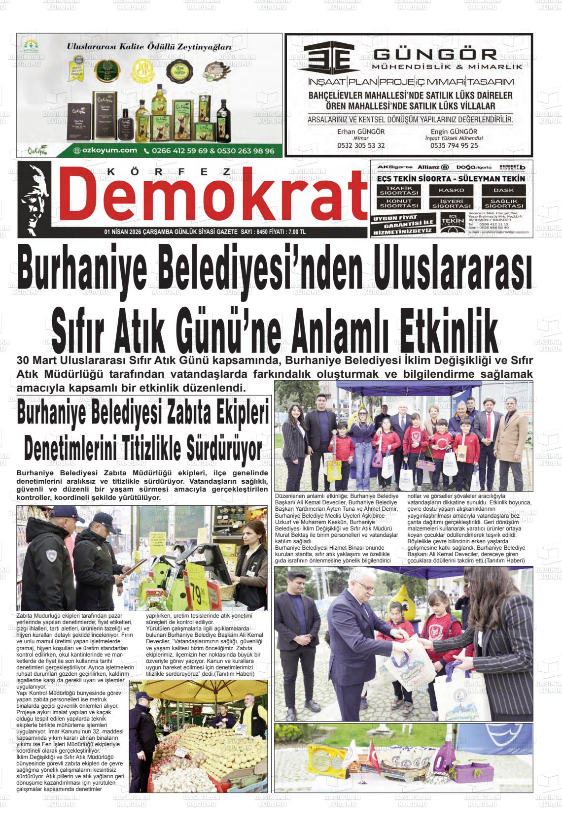 Balikesir Korfezdemokrat 01.04.2026