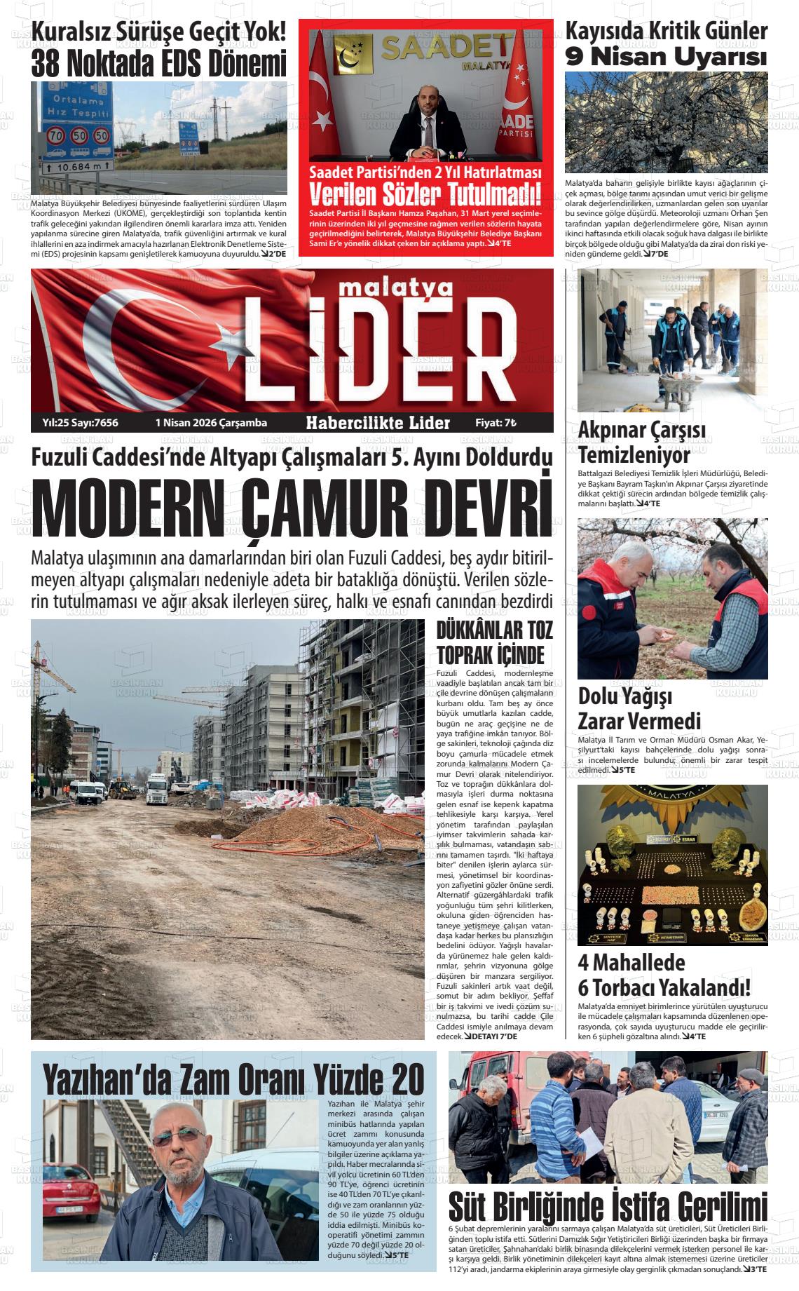 Malatya Sonsoz 01.04.2026