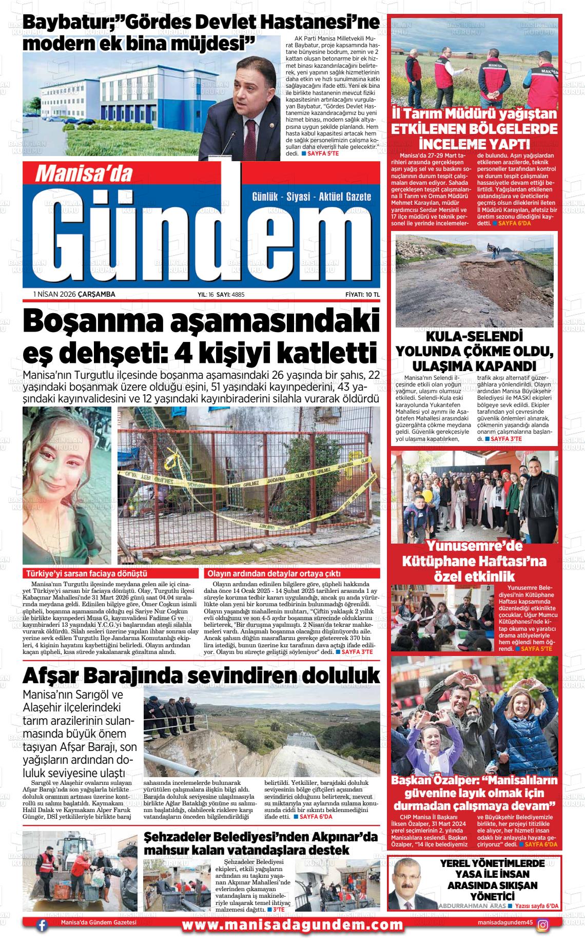 Manisa Dagundem 01.04.2026
