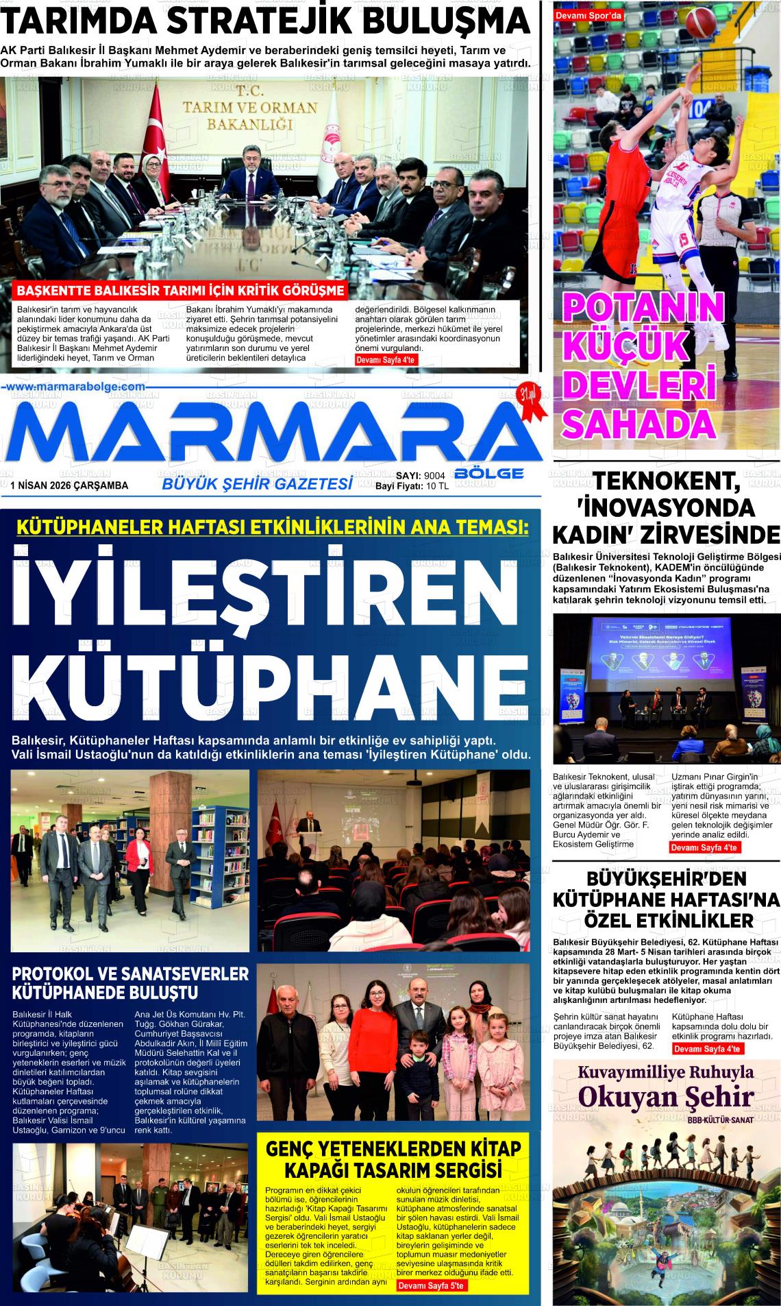 Balikesir Marmarabolge 01.04.2026