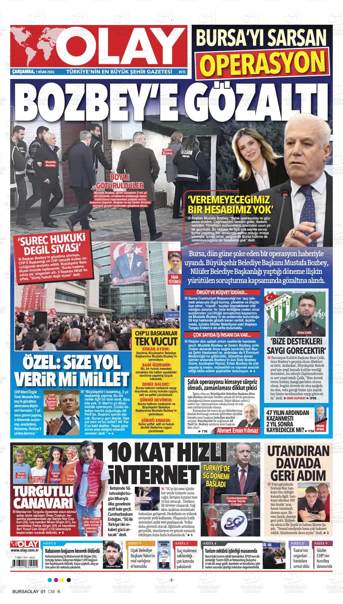 Hatay Olay 01.04.2026