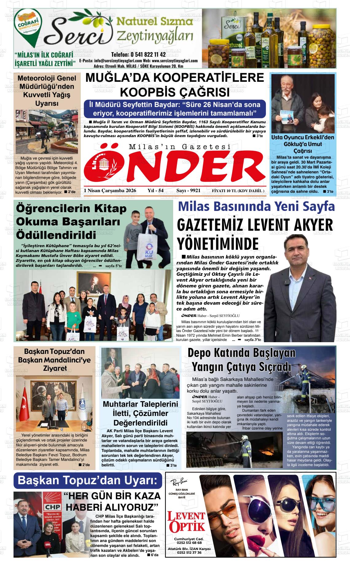 Mugla Onder 01.04.2026