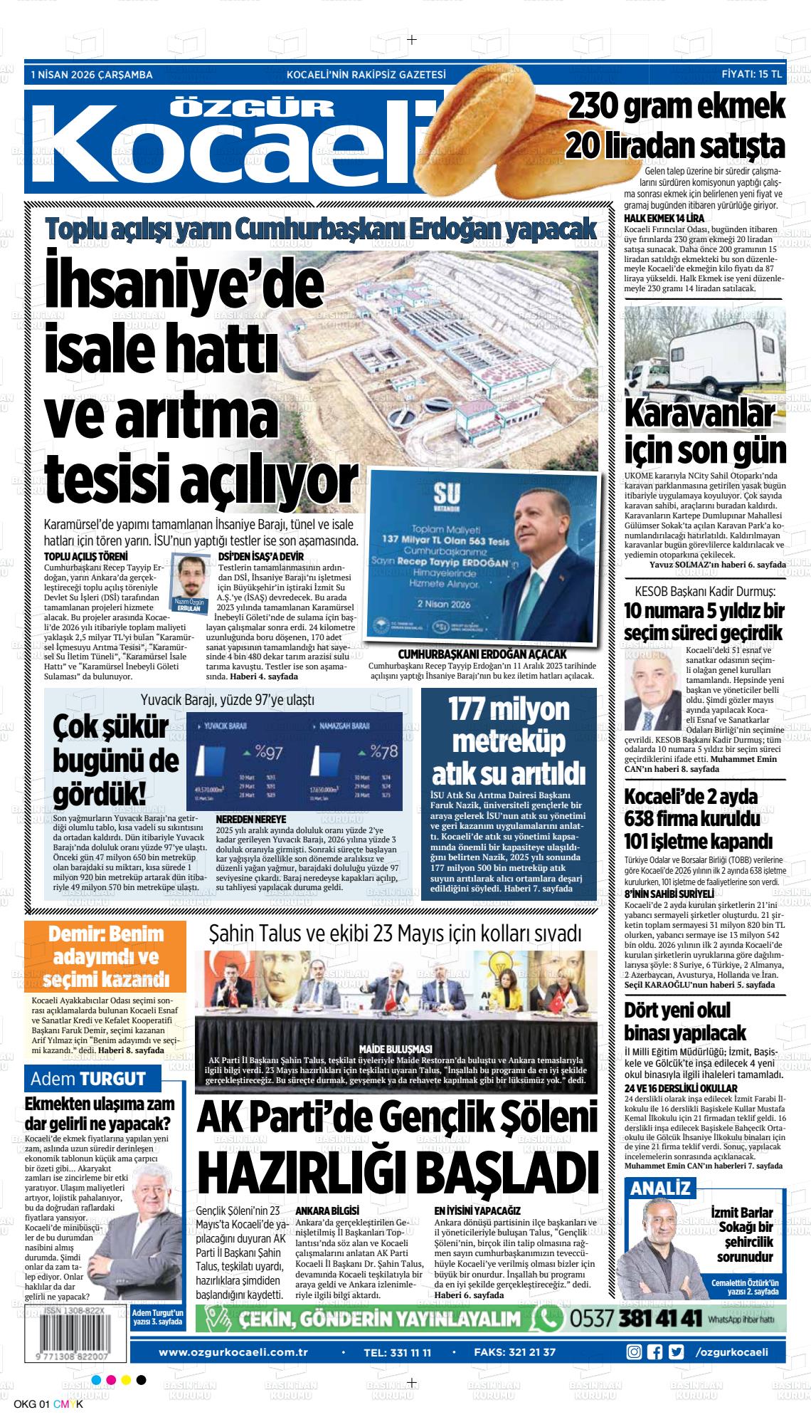 Kocaeli Ozgur 01.04.2026