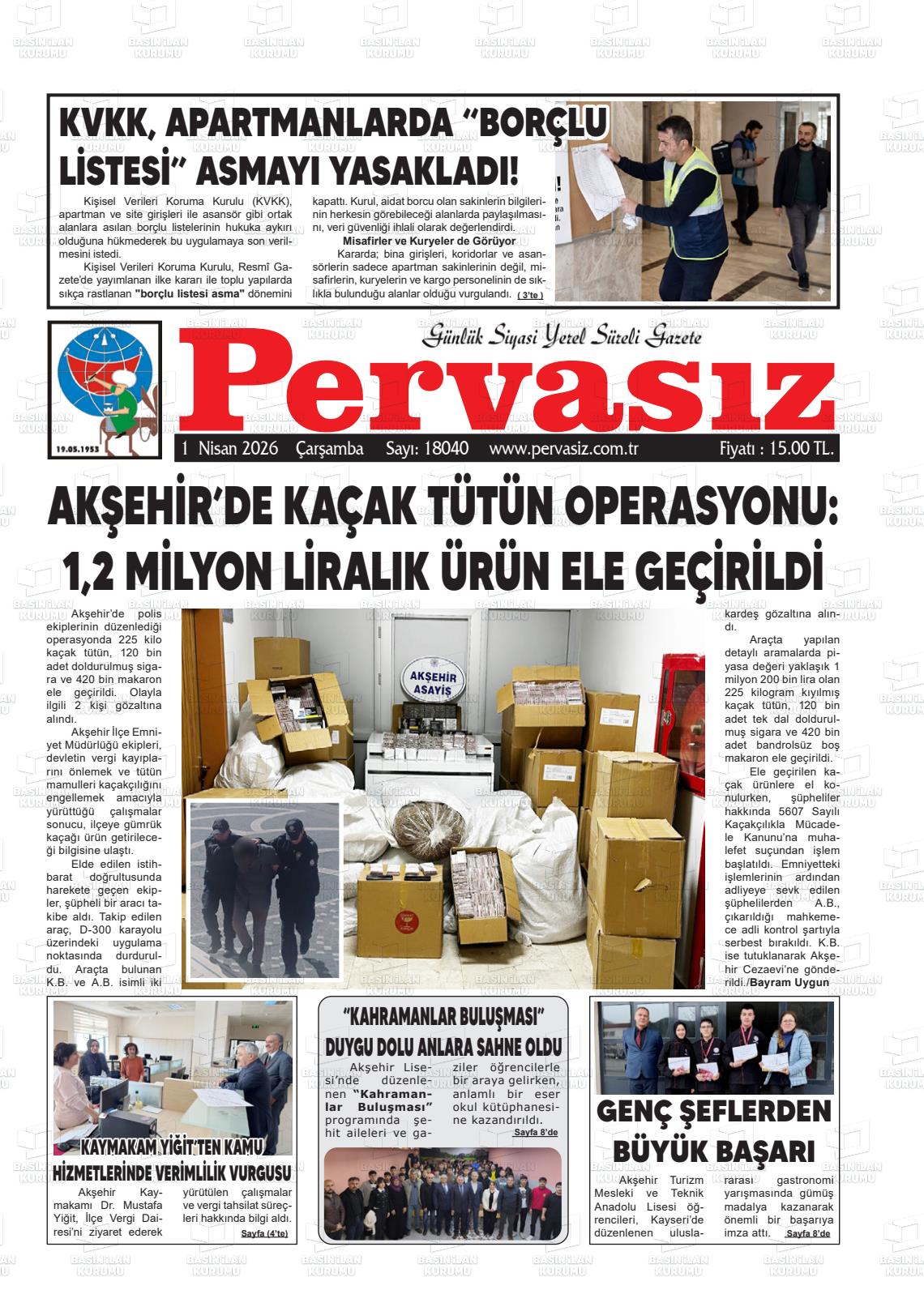 Konya Pervasiz 01.04.2026