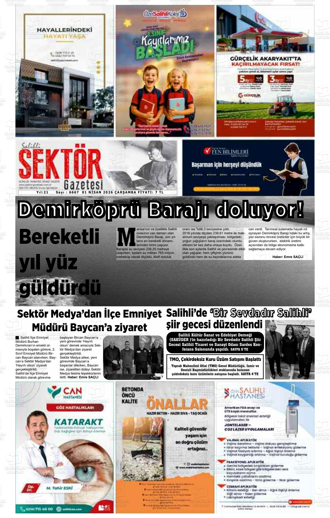 Manisa Salihlisektor 01.04.2026