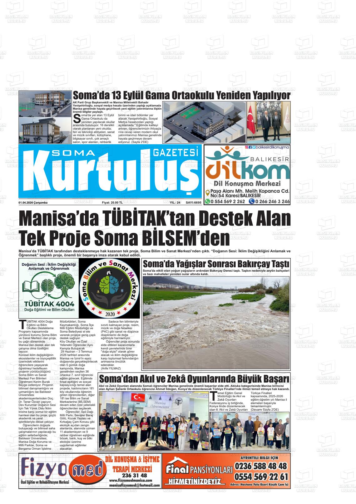 Manisa Somagundem 01.04.2026