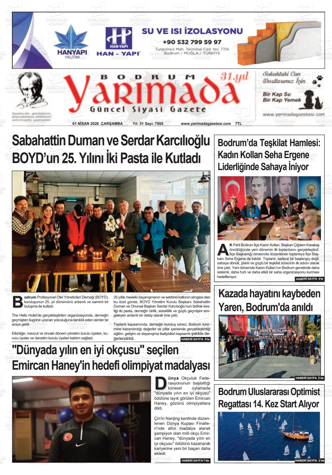 Mugla Yarimada 01.04.2026