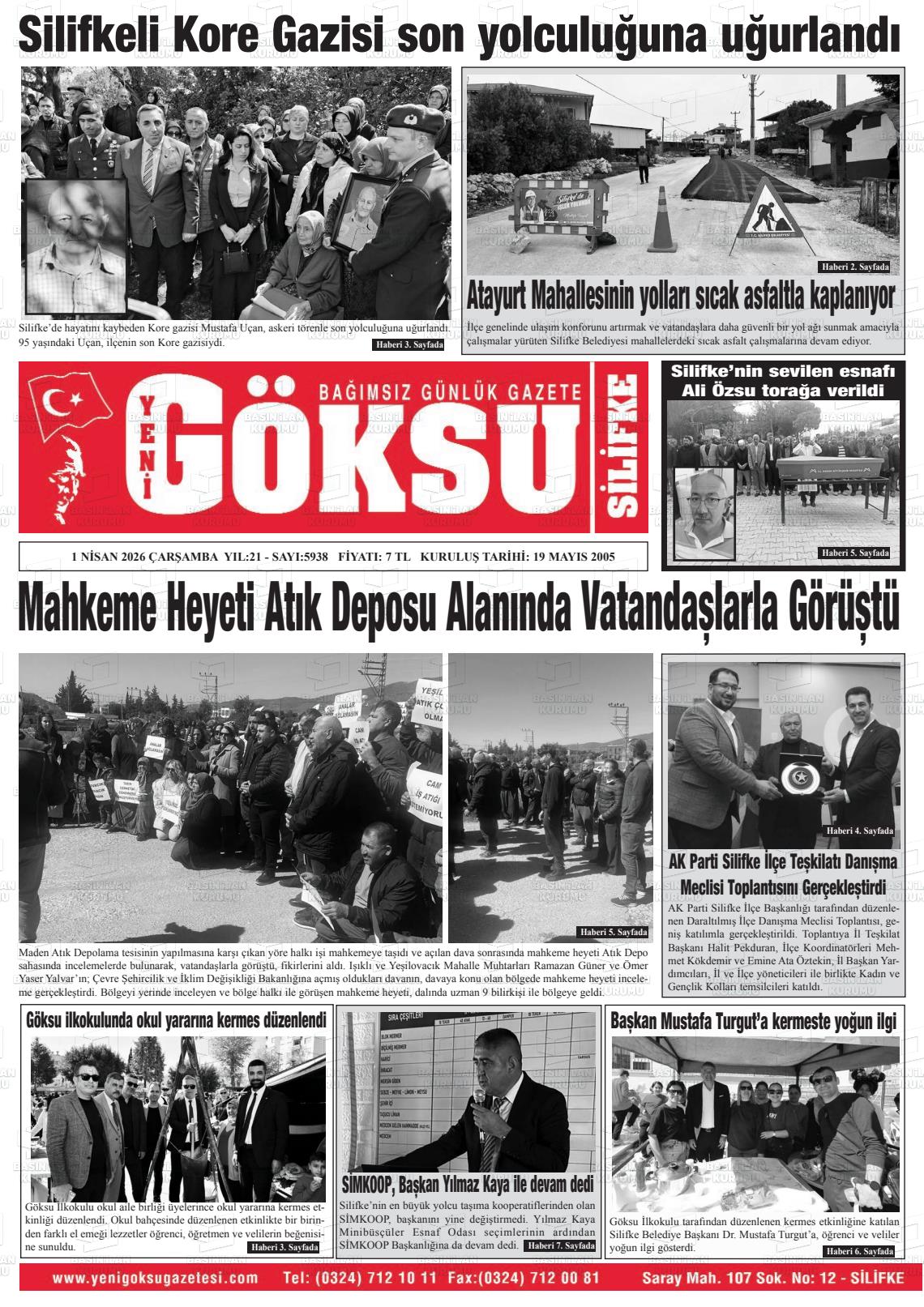 Mersin Yenigoksu 01.04.2026