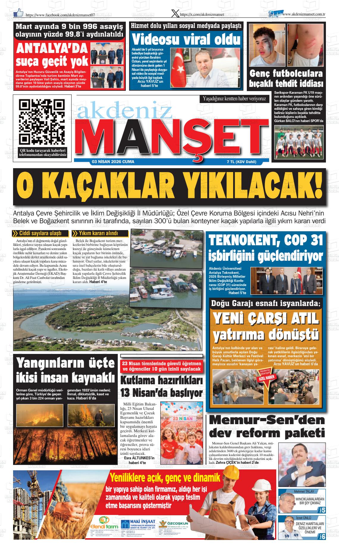 Antalya Akdenizmanset 03.04.2026