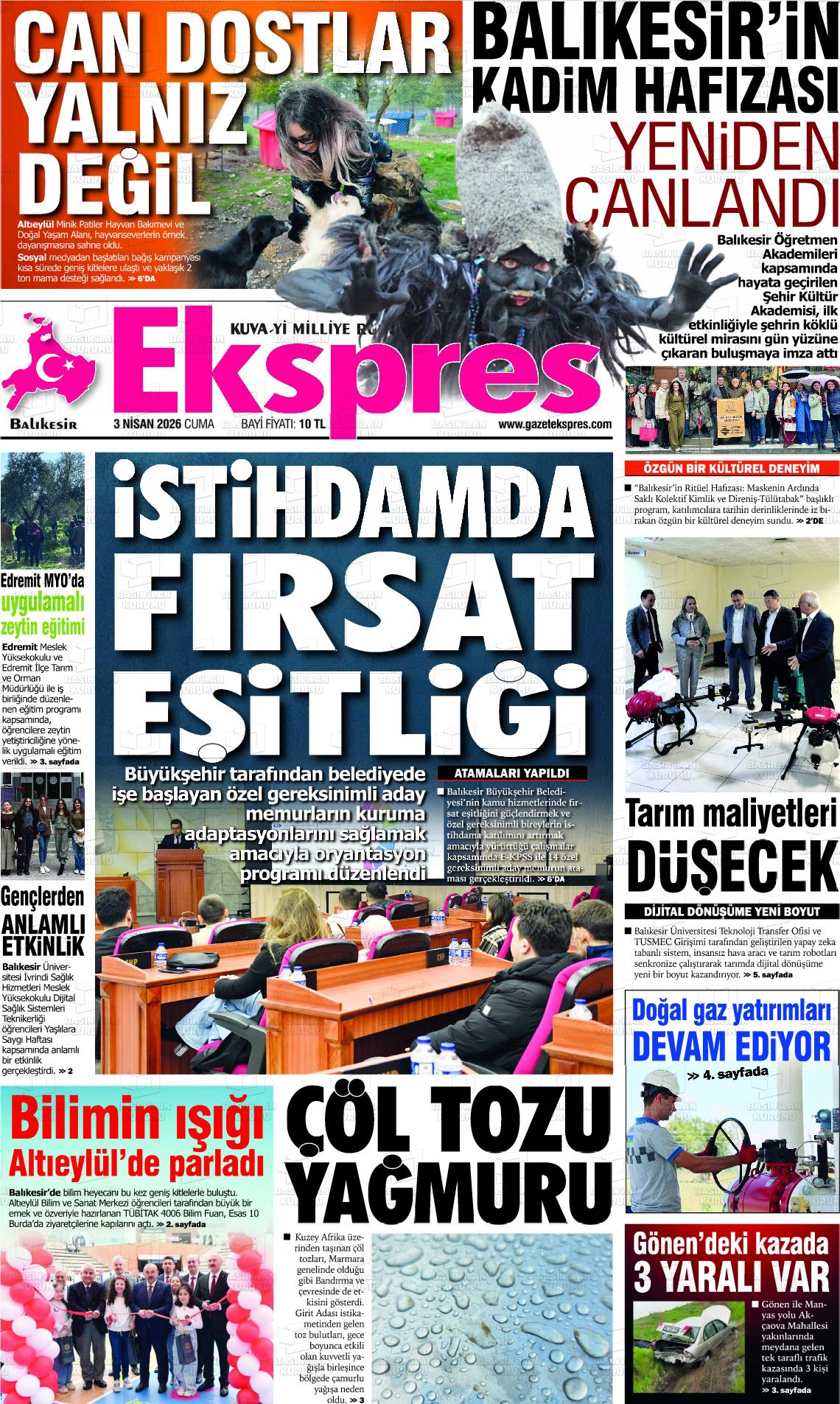 Balikesir Ekspres 03.04.2026