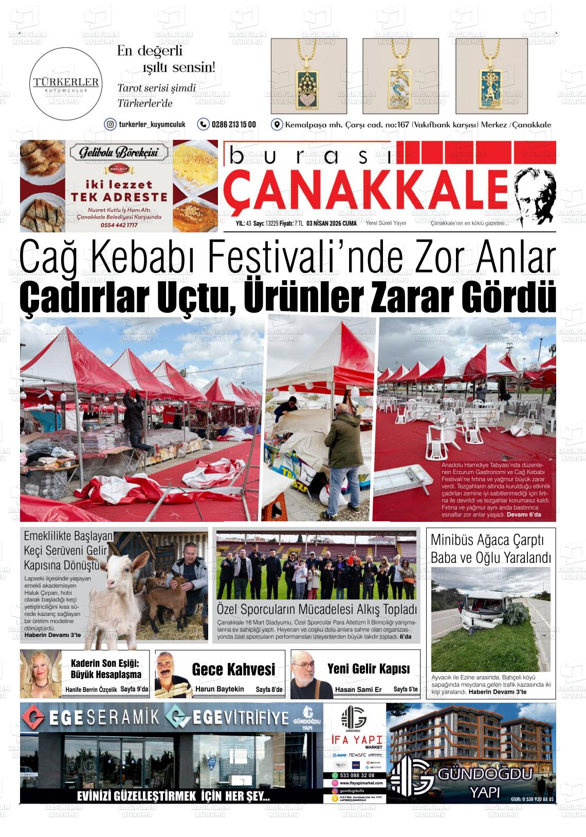 Canakkale Burasi 03.04.2026
