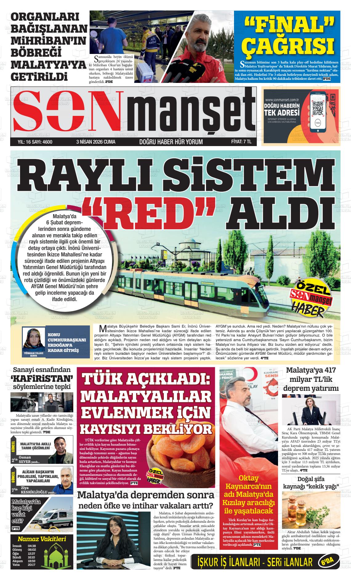 Malatya Busabah 03.04.2026