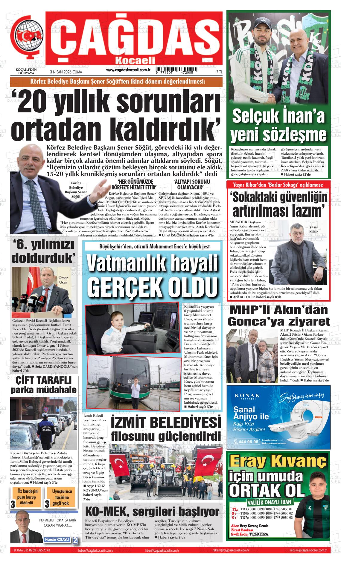 Kocaeli Cagdas 03.04.2026