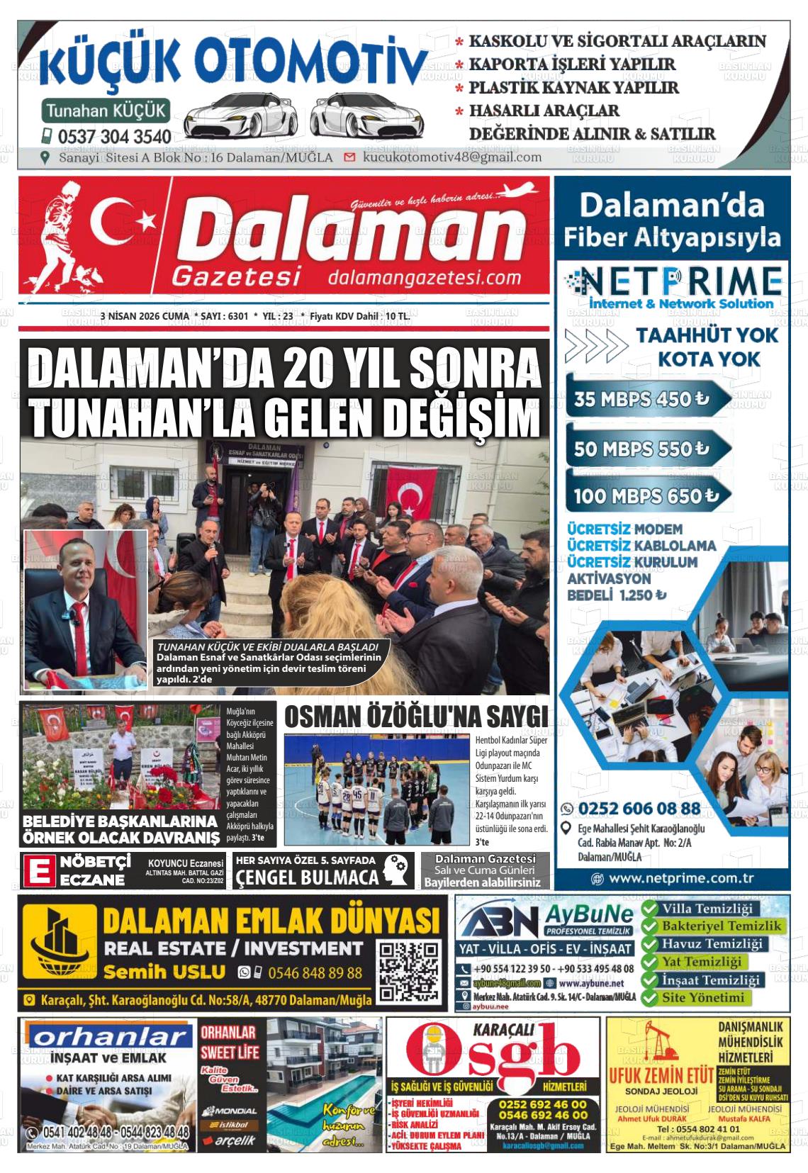 Mugla Dalaman 03.04.2026
