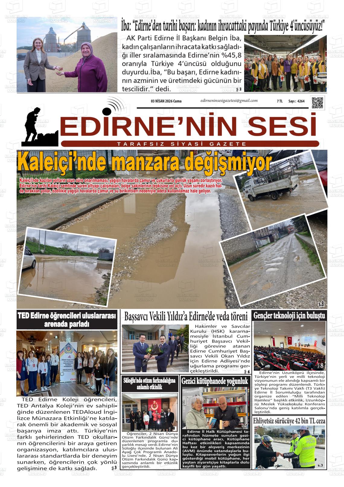 Edirne Star 03.04.2026