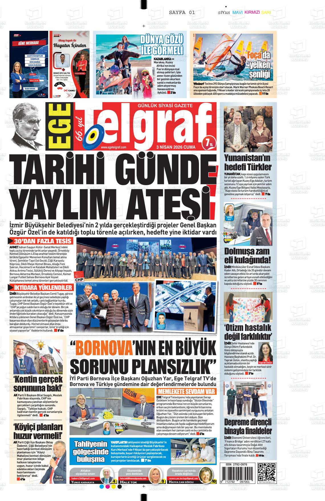 Izmir Egetelgraf 03.04.2026