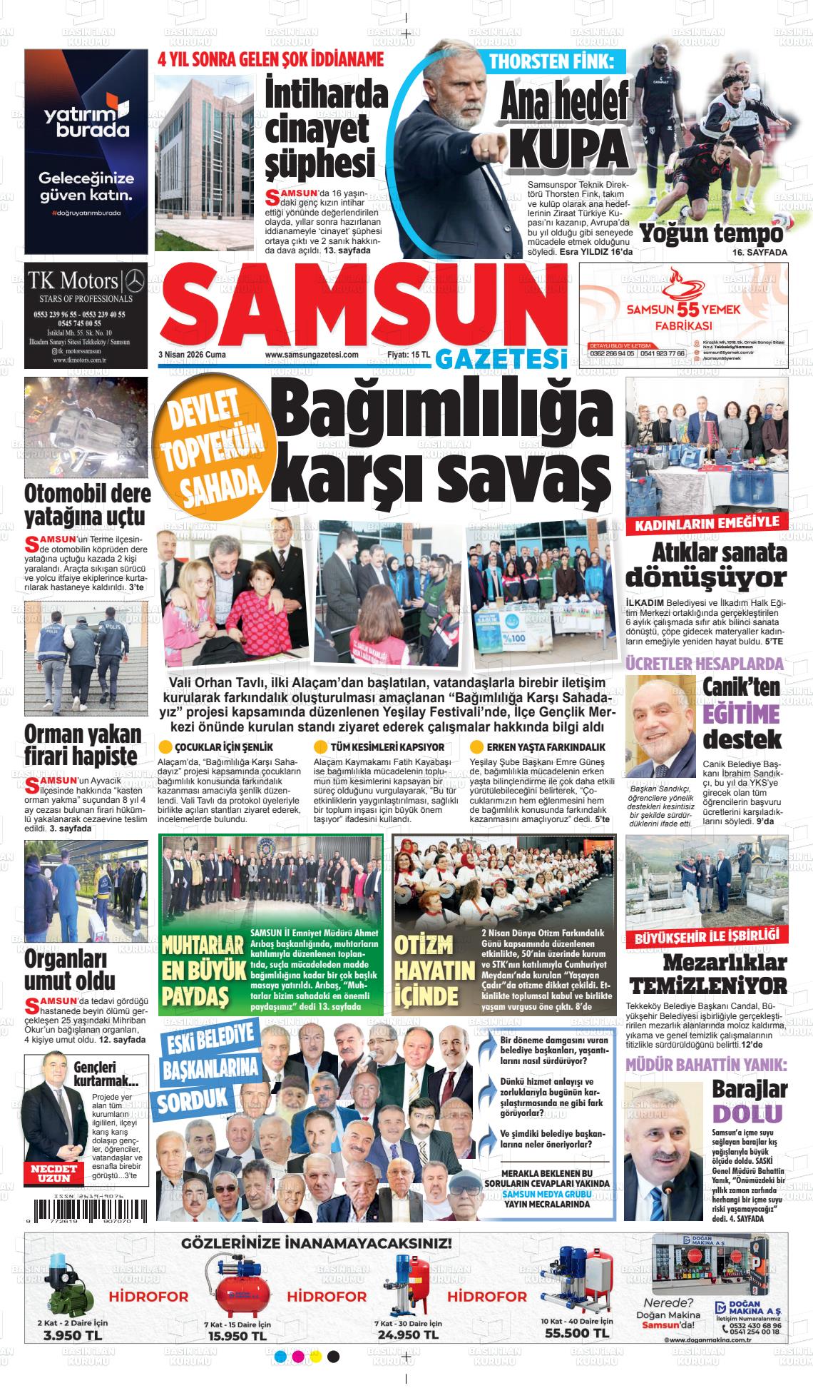 Samsun Ekip 03.04.2026
