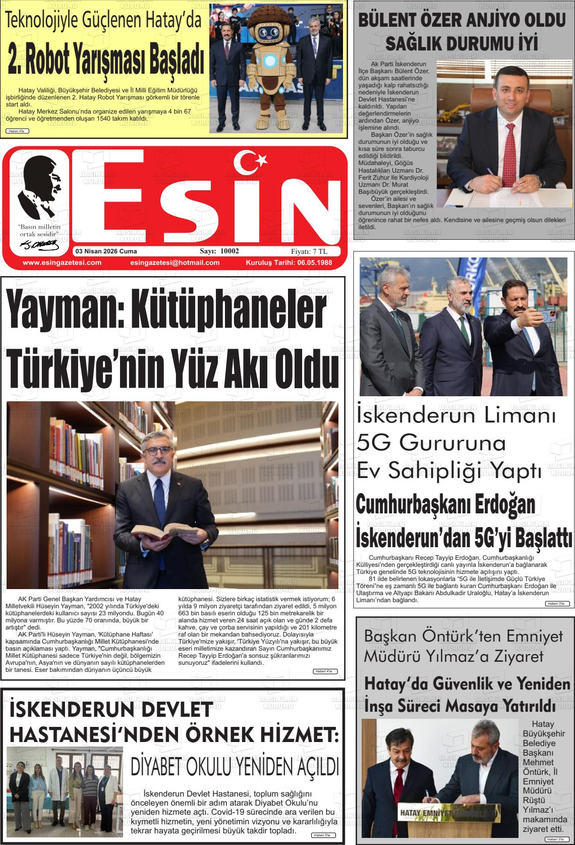 Hatay Esin 03.04.2026