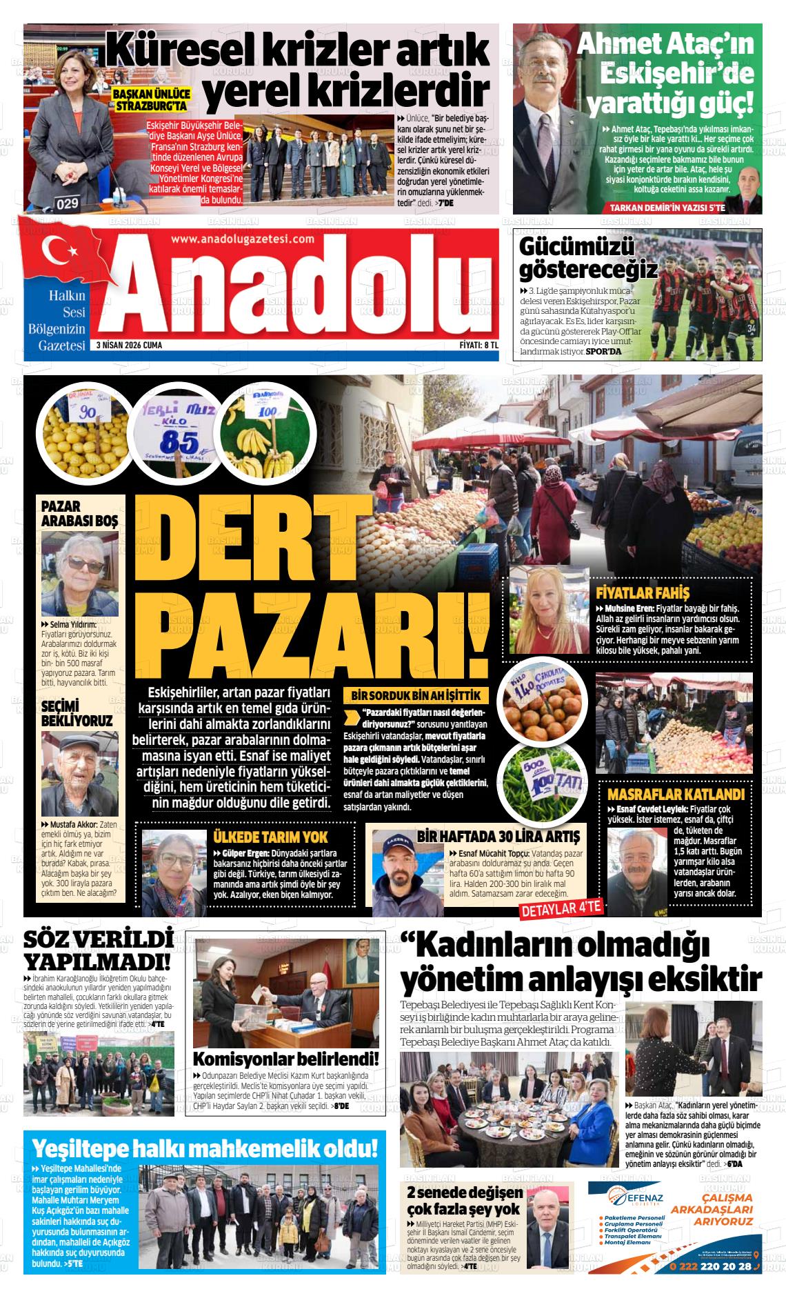 Eskisehir Anadolu 03.04.2026