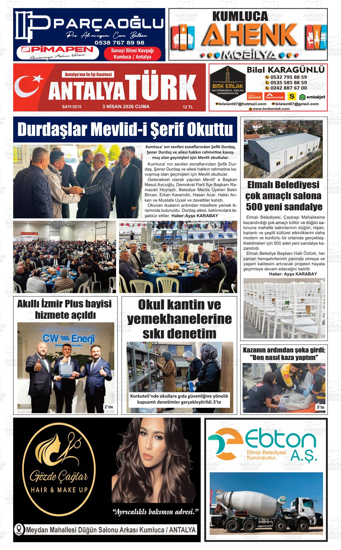 Antalya Finikea 03.04.2026