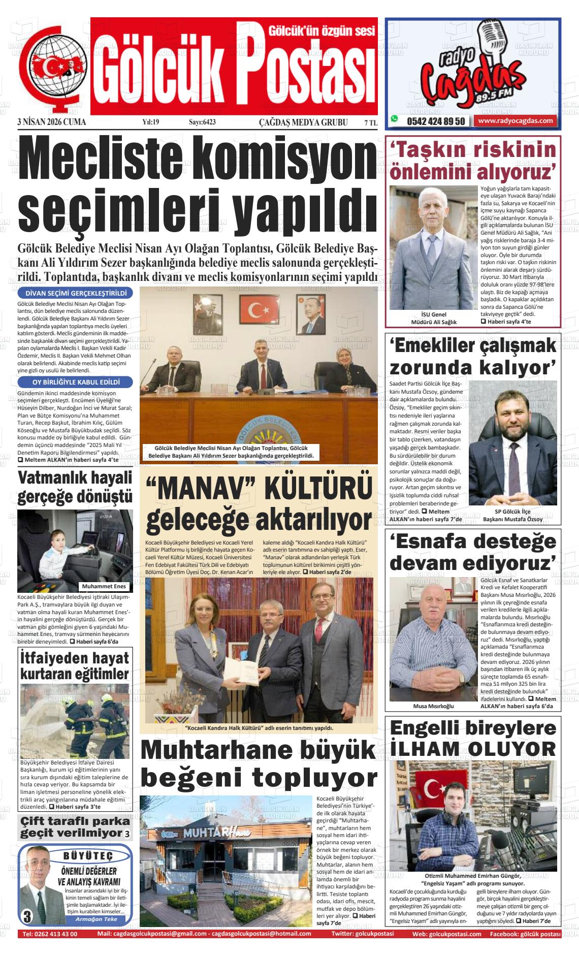 Kocaeli Golcukpostasi 03.04.2026