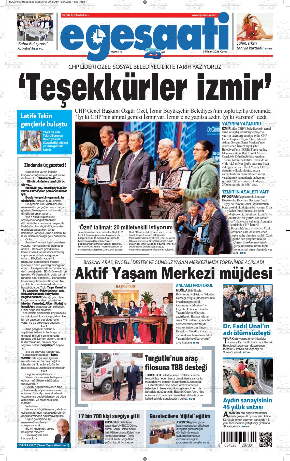 Izmir Haberekspres 03.04.2026