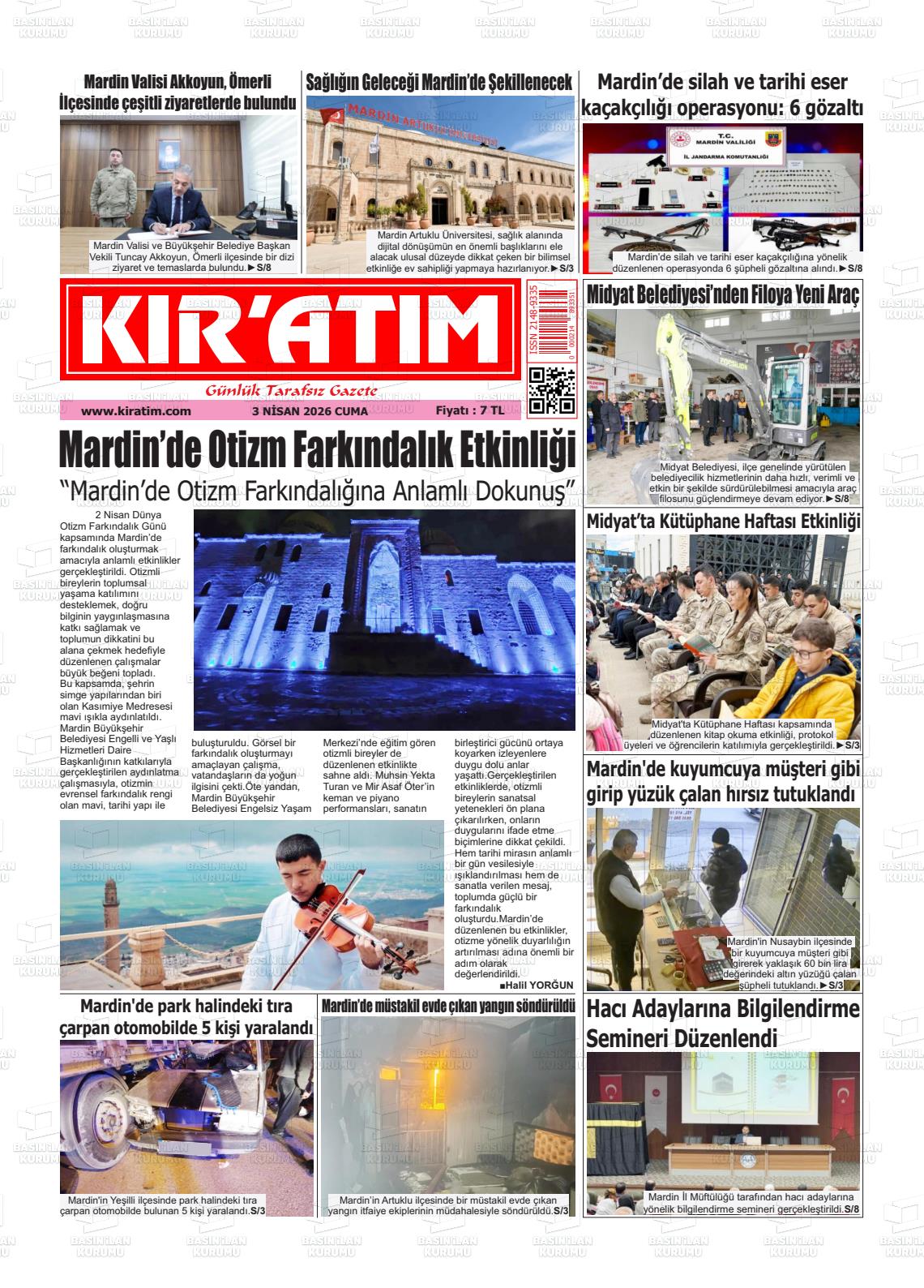 Mardin Kiratim 03.04.2026