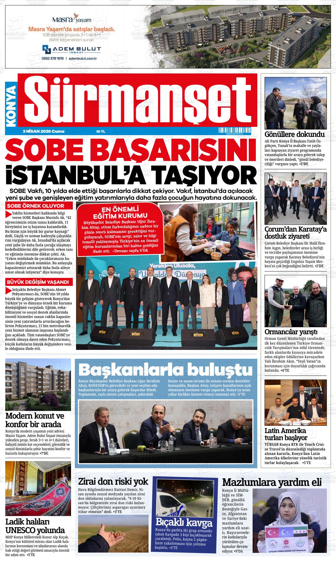 Konya Ninsesi 03.04.2026