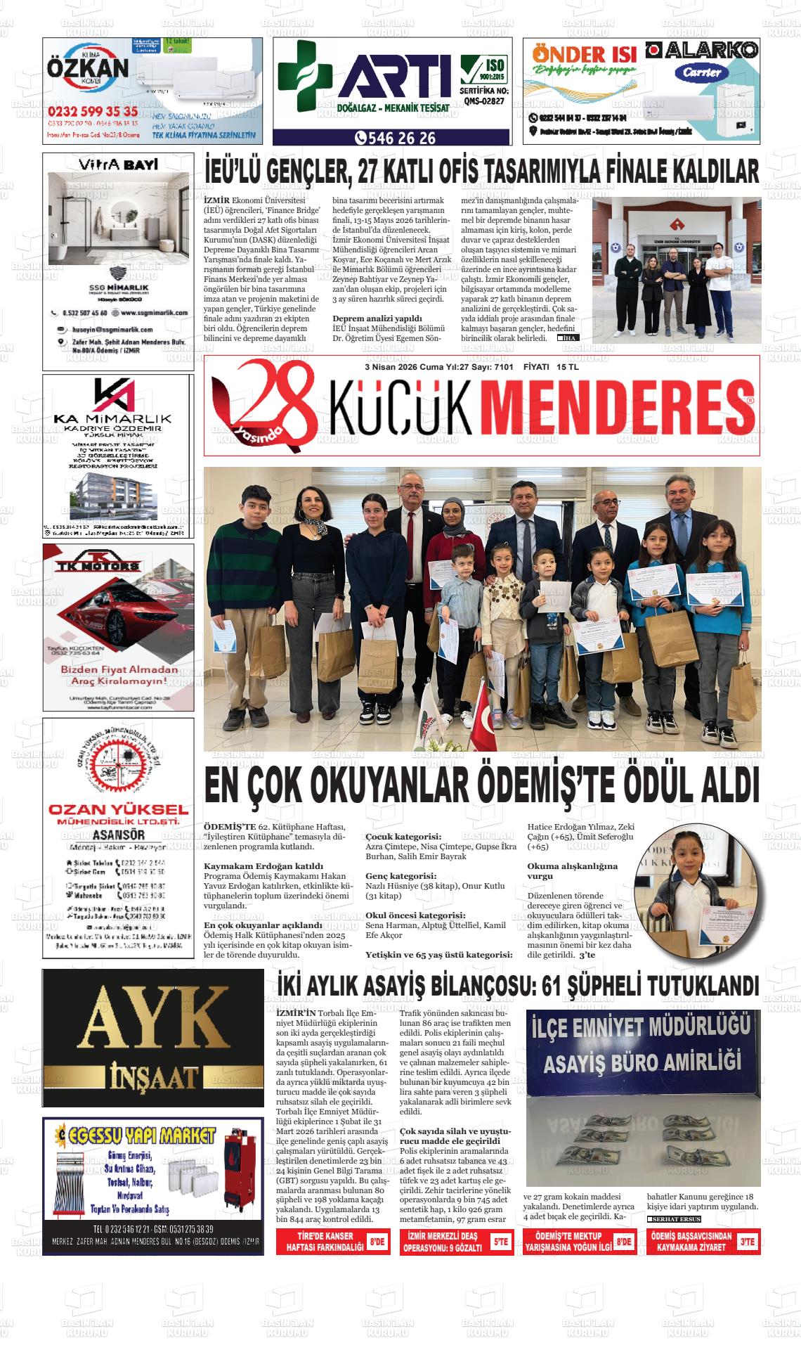 Izmir Kucukmenderes 03.04.2026