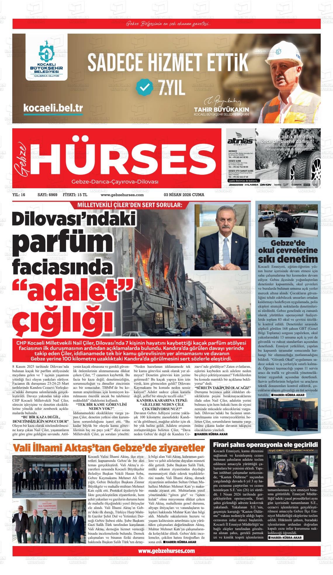 Kocaeli Marmaragebze 03.04.2026