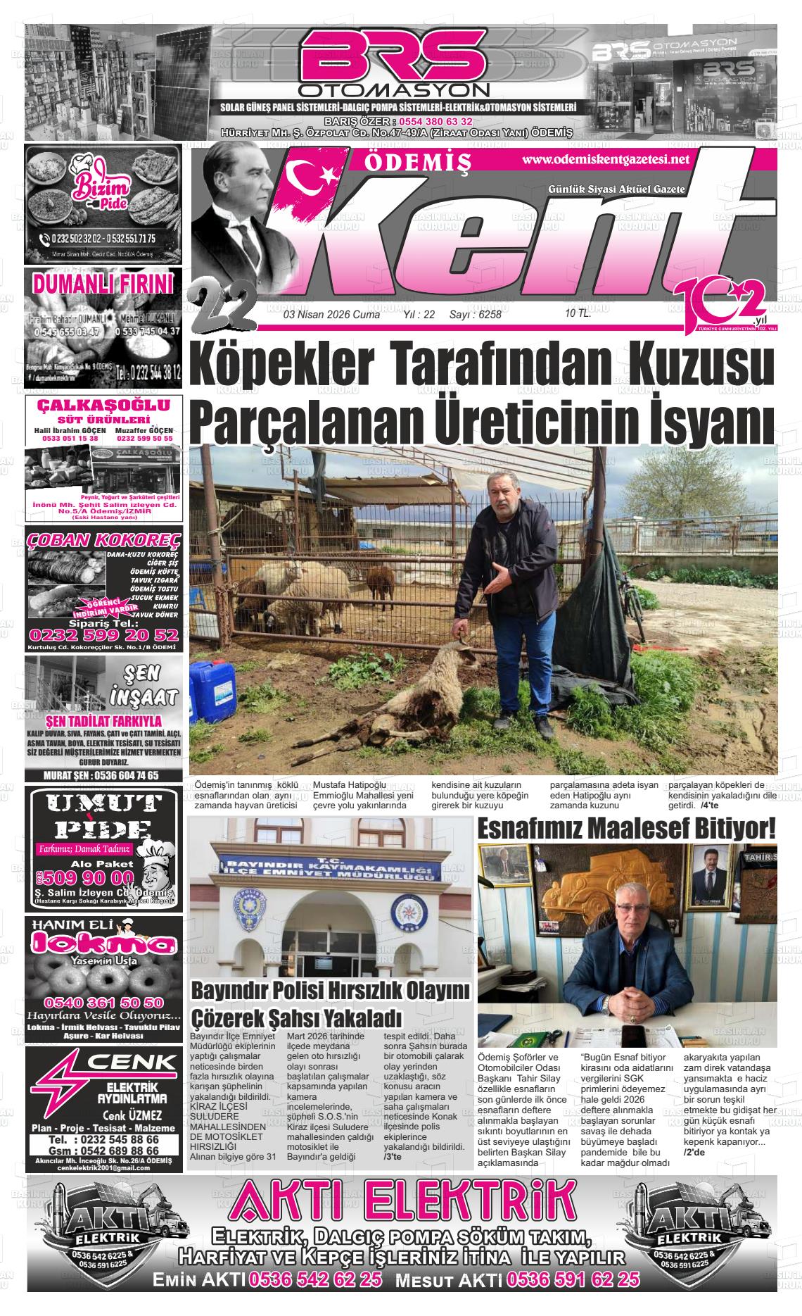 Izmir Odemiskent 03.04.2026