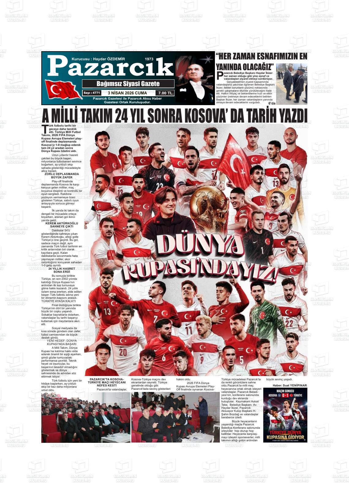 Kahramanmaras Pazarcik 03.04.2026