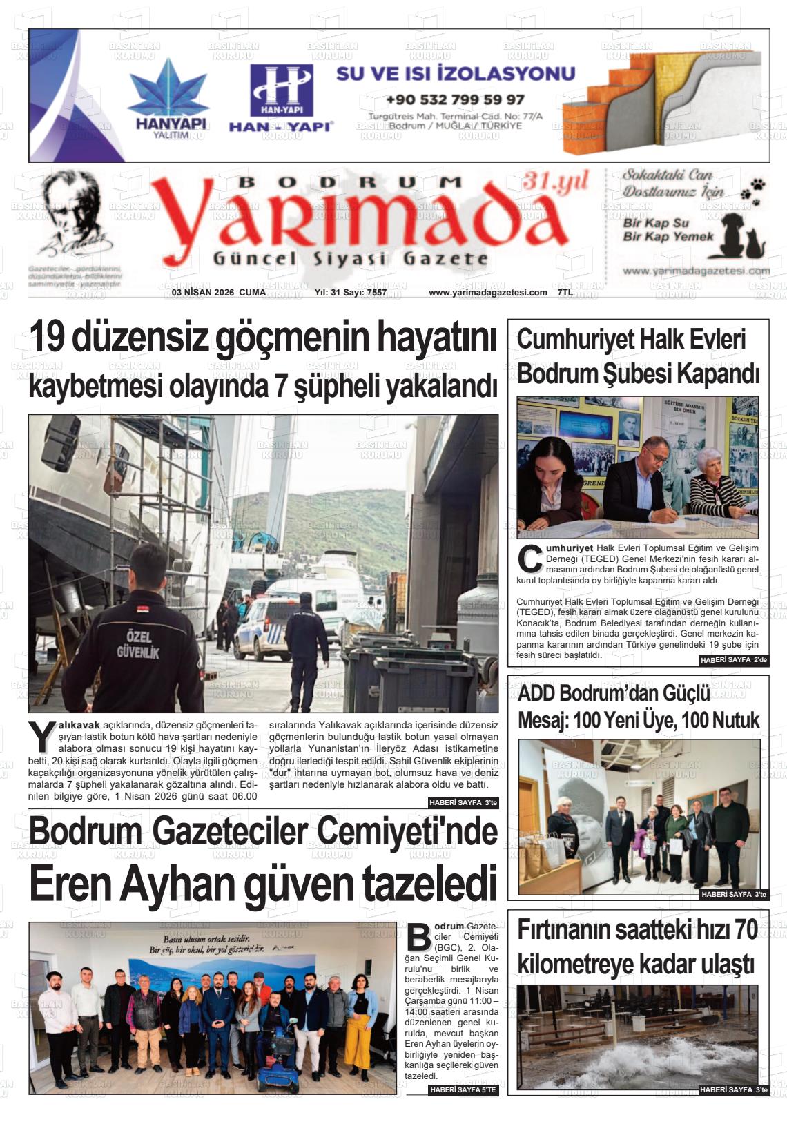 Mugla Yarimada 03.04.2026