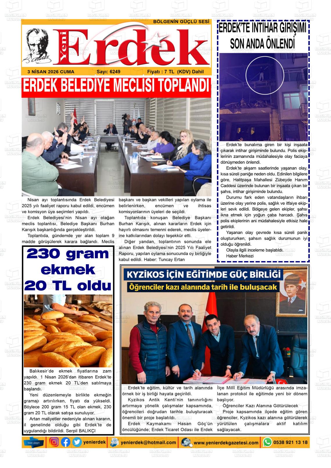 Balikesir Yenierdek 03.04.2026