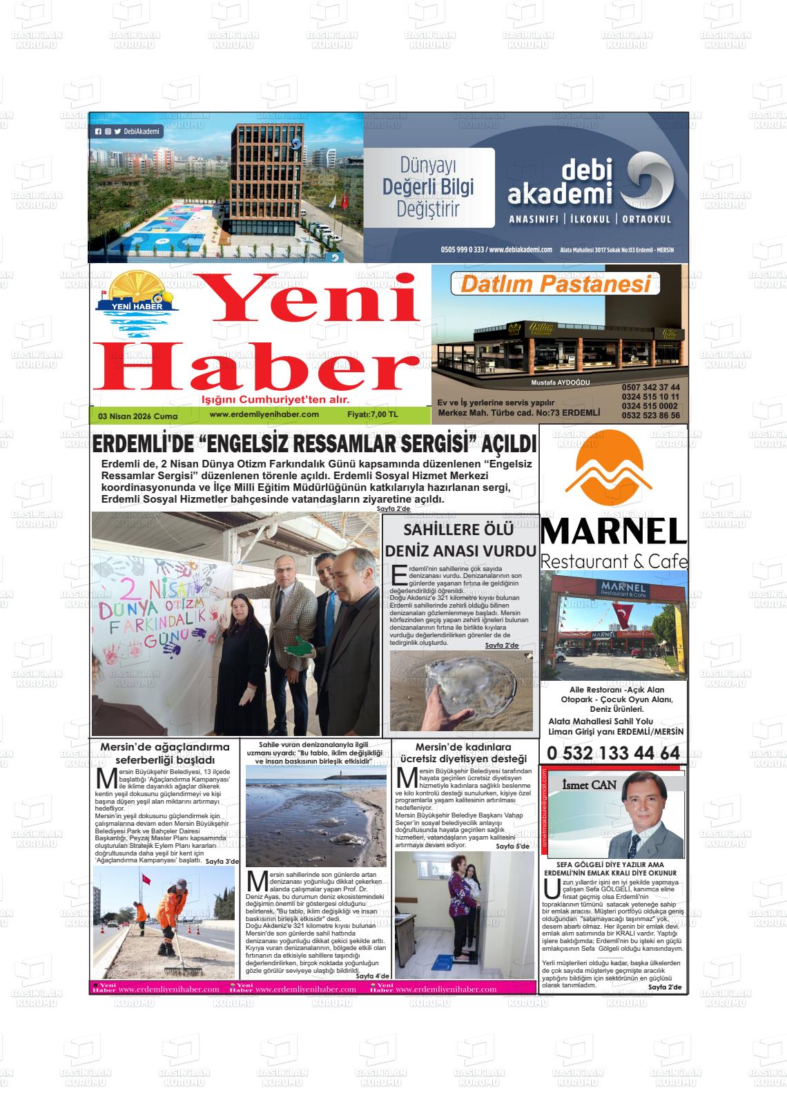 Konya Yenihaber 03.04.2026