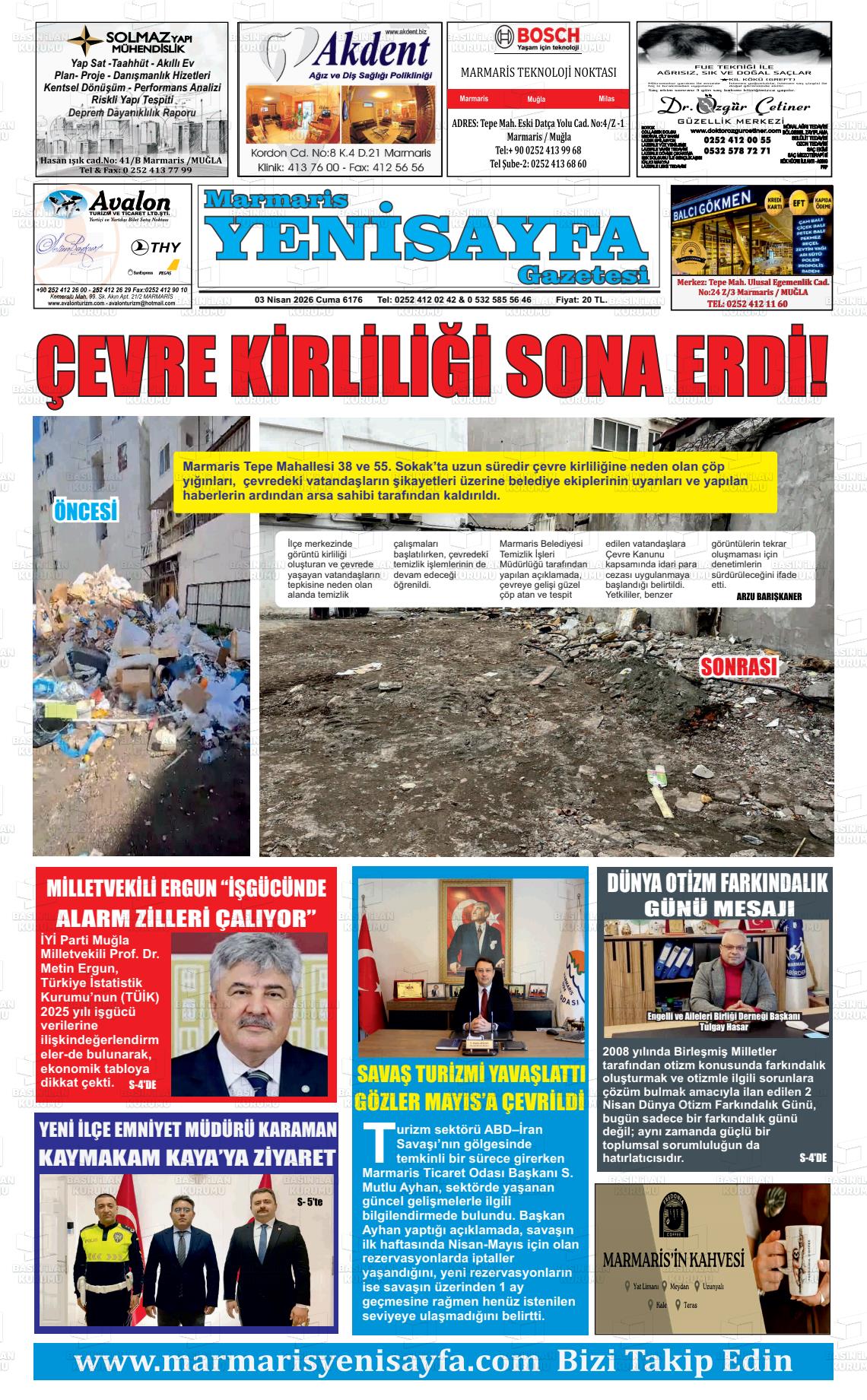 Mugla Yenisayfa 03.04.2026