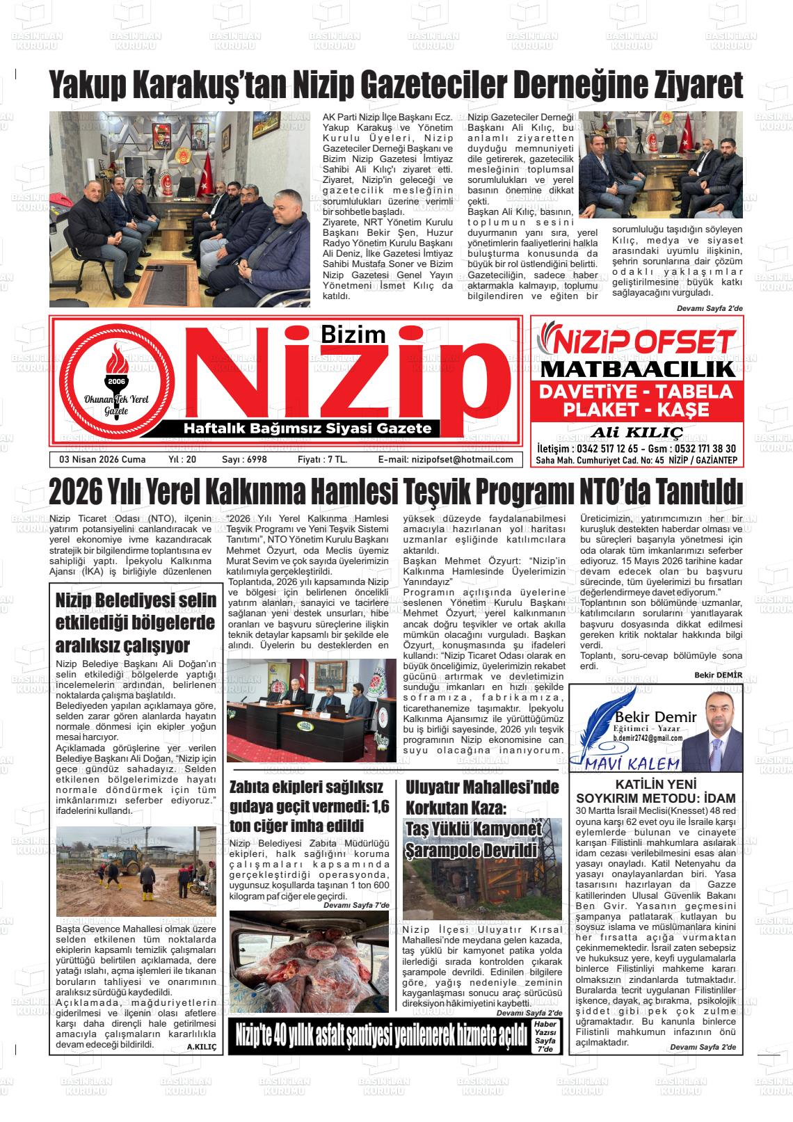 Gaziantep Yesilnizip 03.04.2026