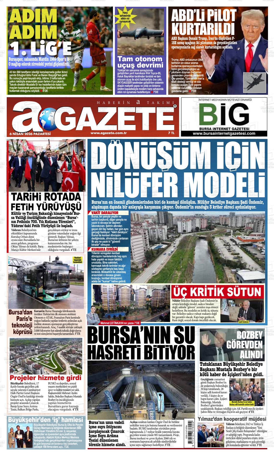 Bursa Agazete 06.04.2026