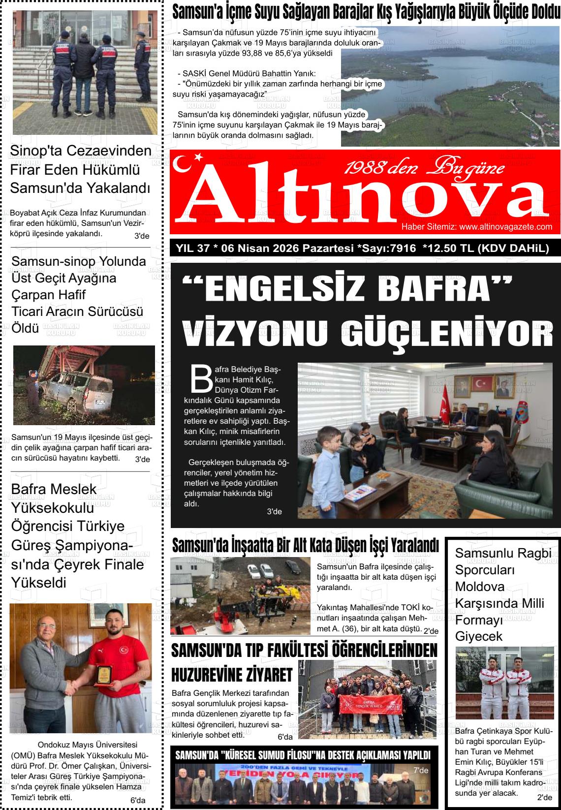 Samsun Altinova 06.04.2026