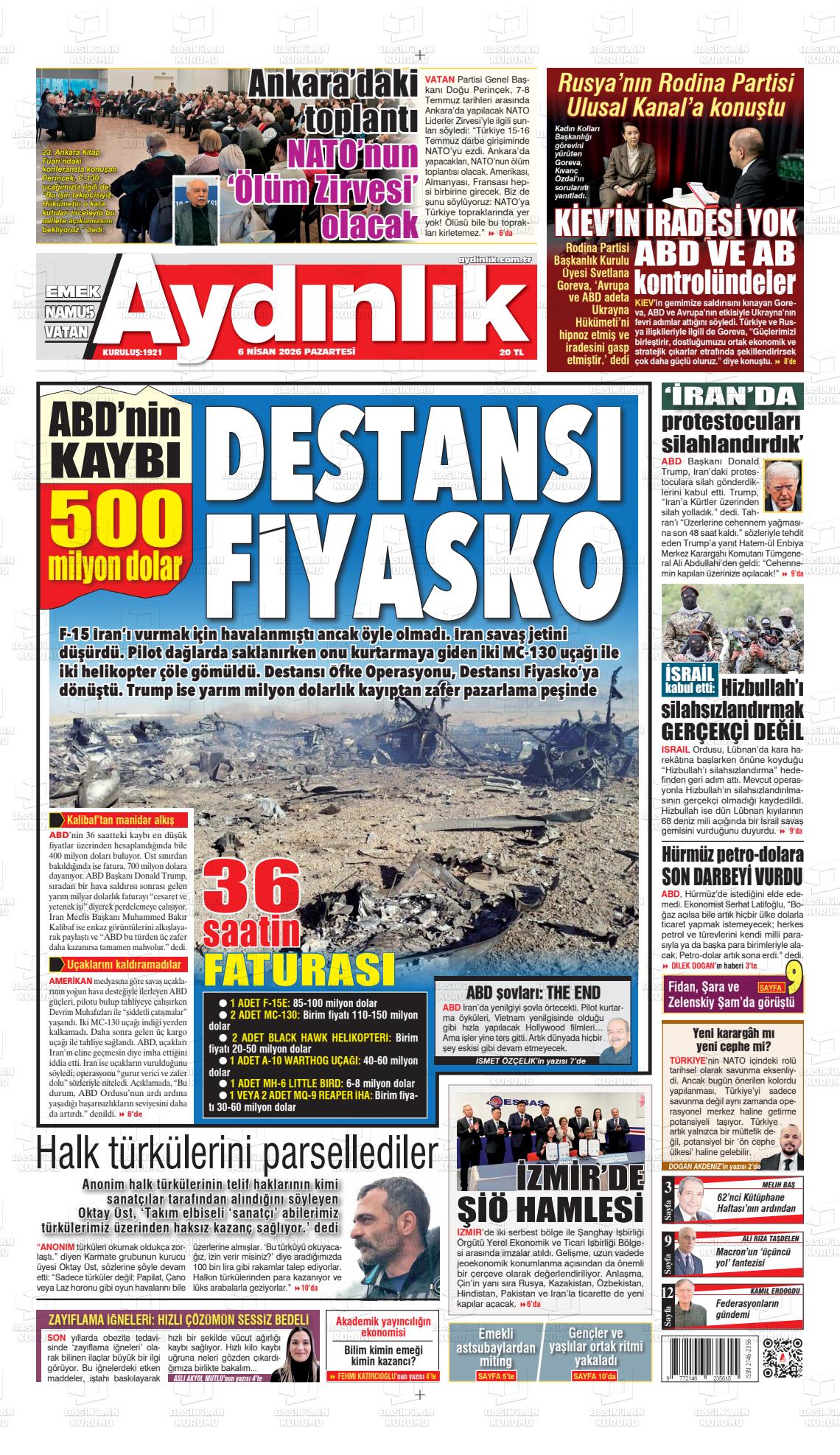 Istanbul Aydinlikvatanemeknamus 06.04.2026