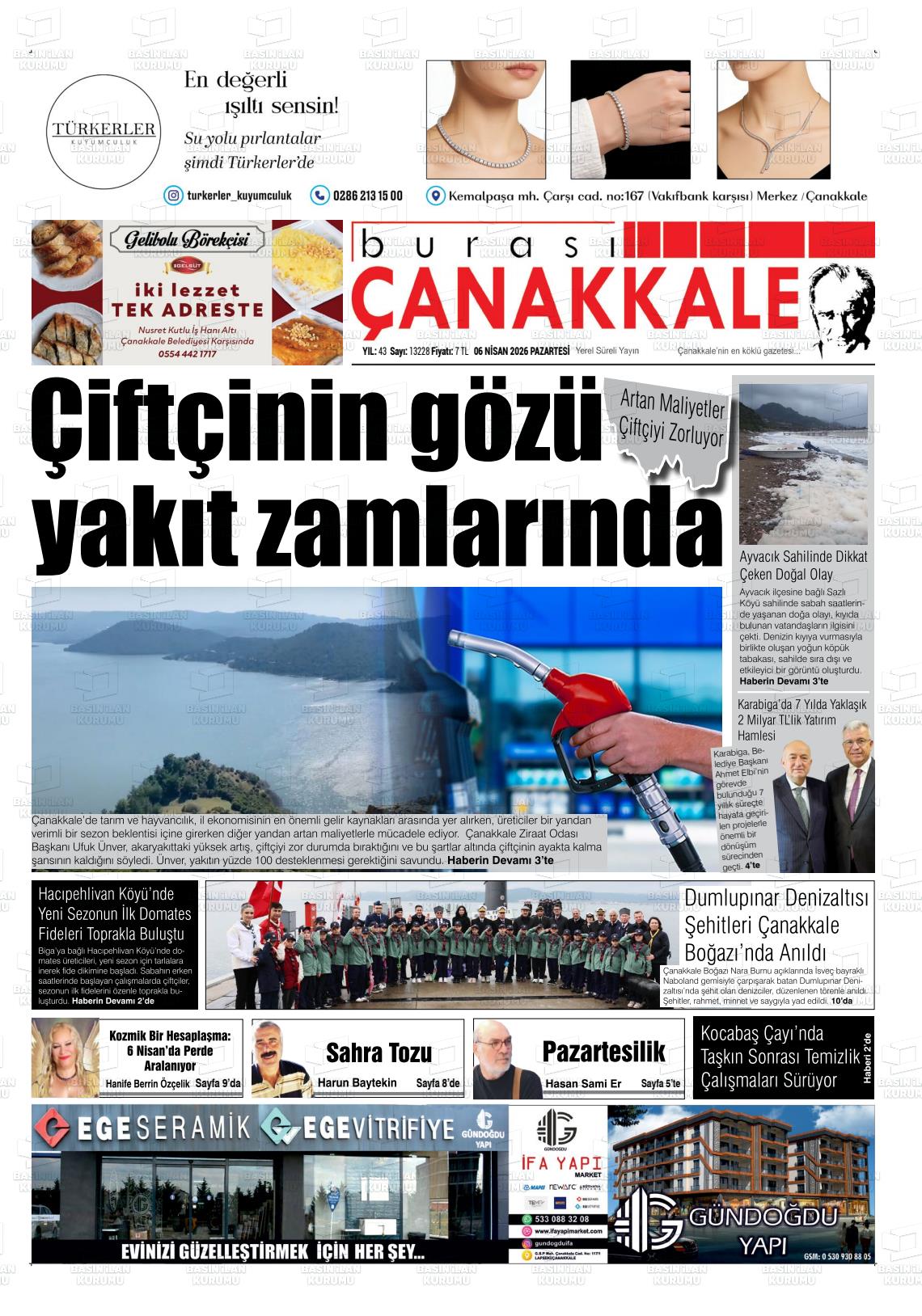 Canakkale Burasi 06.04.2026