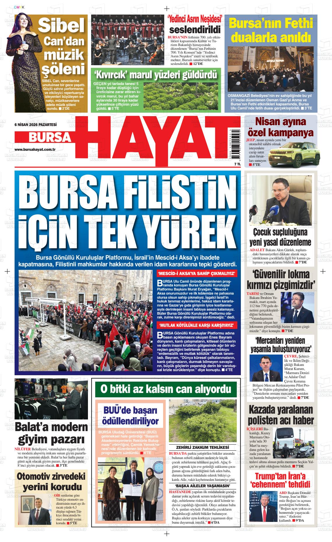 Bursa Hayat 06.04.2026