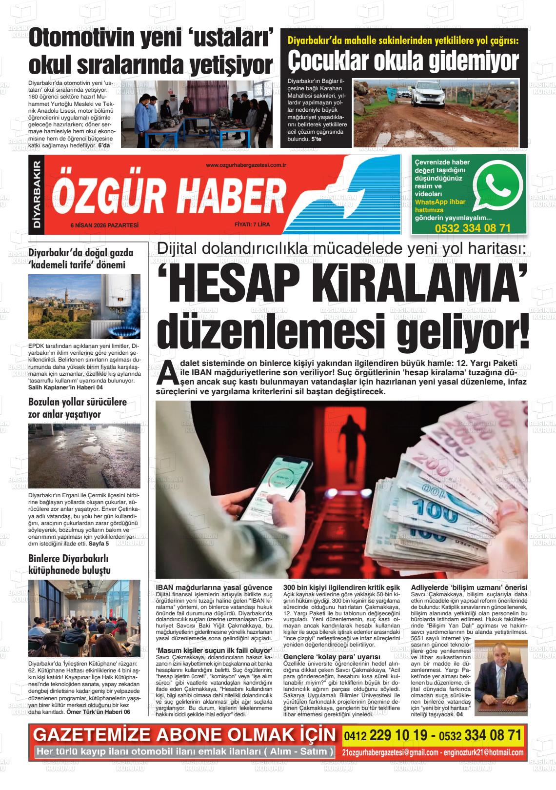 Diyarbakir Ozgurhaber 06.04.2026