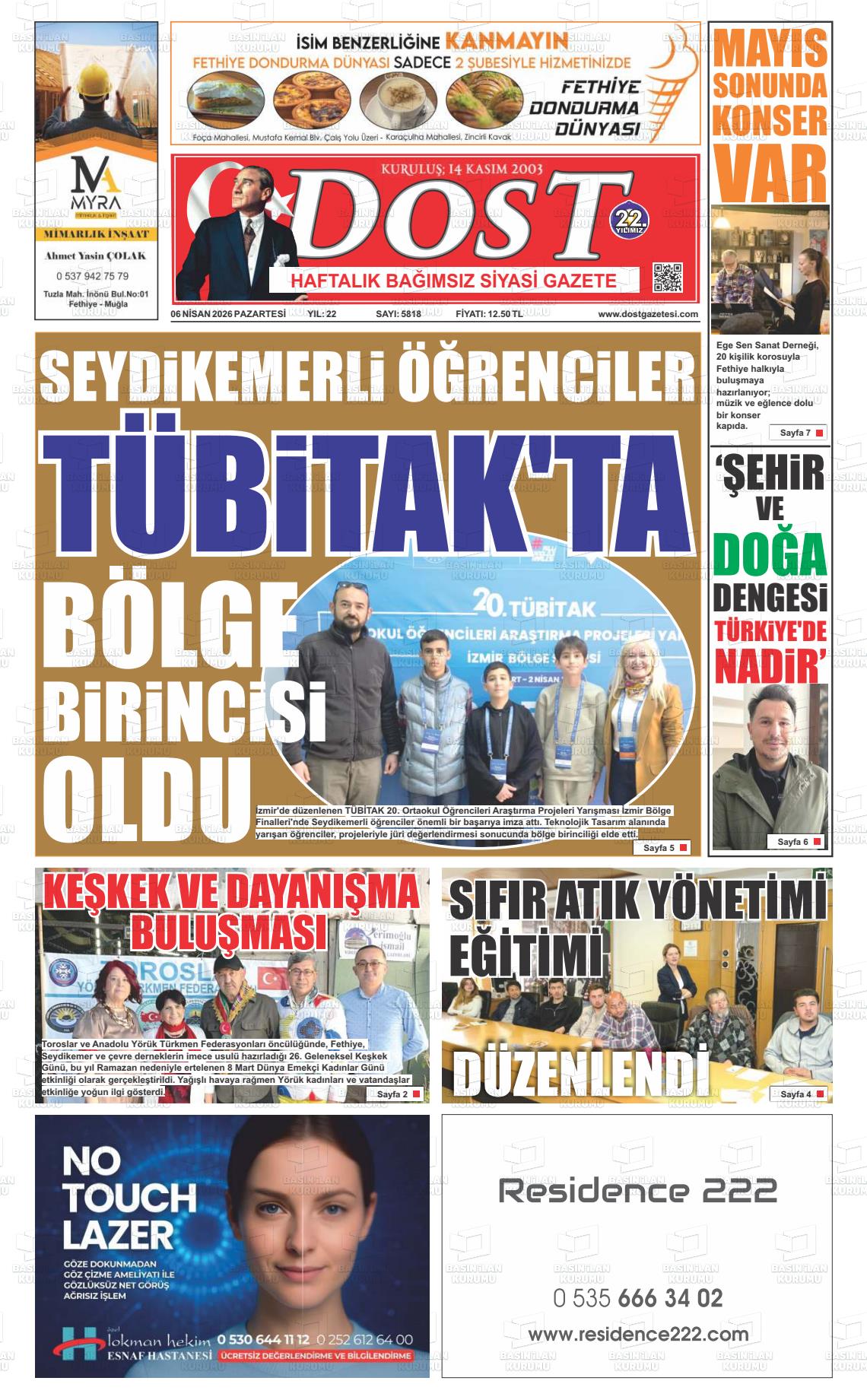 Mugla Dost 06.04.2026