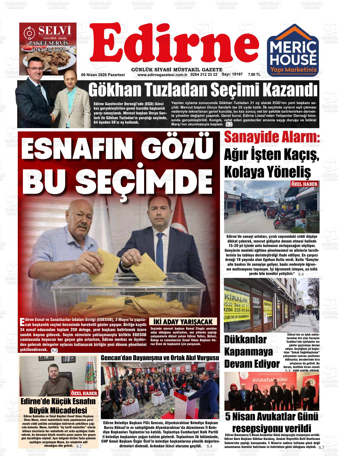 Edirne 06.04.2026
