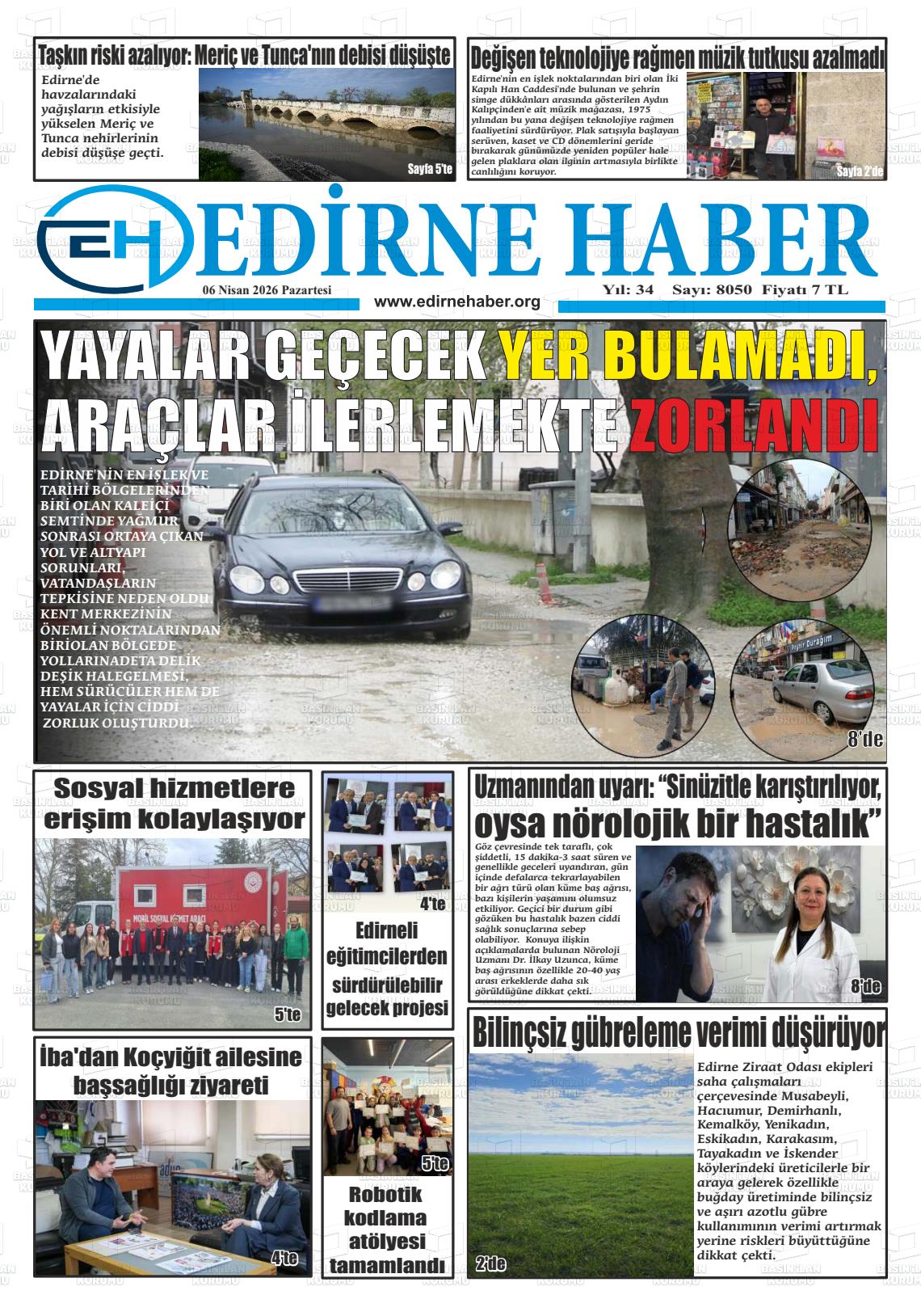 Edirne Haber 06.04.2026