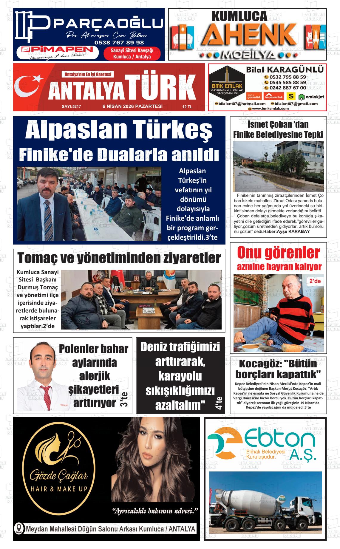 Antalya Finikea 06.04.2026