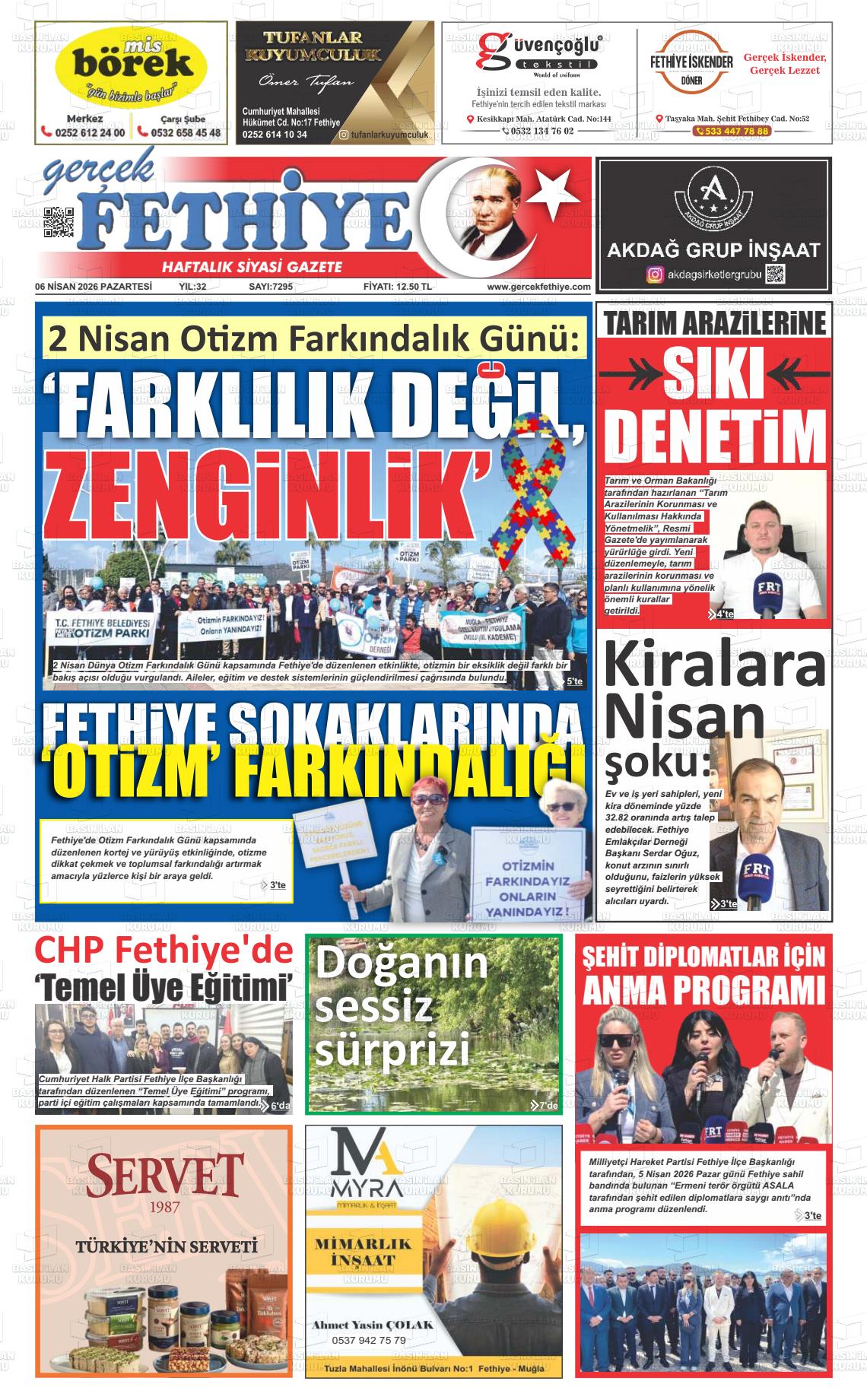 Mugla Gercekfethiye 06.04.2026